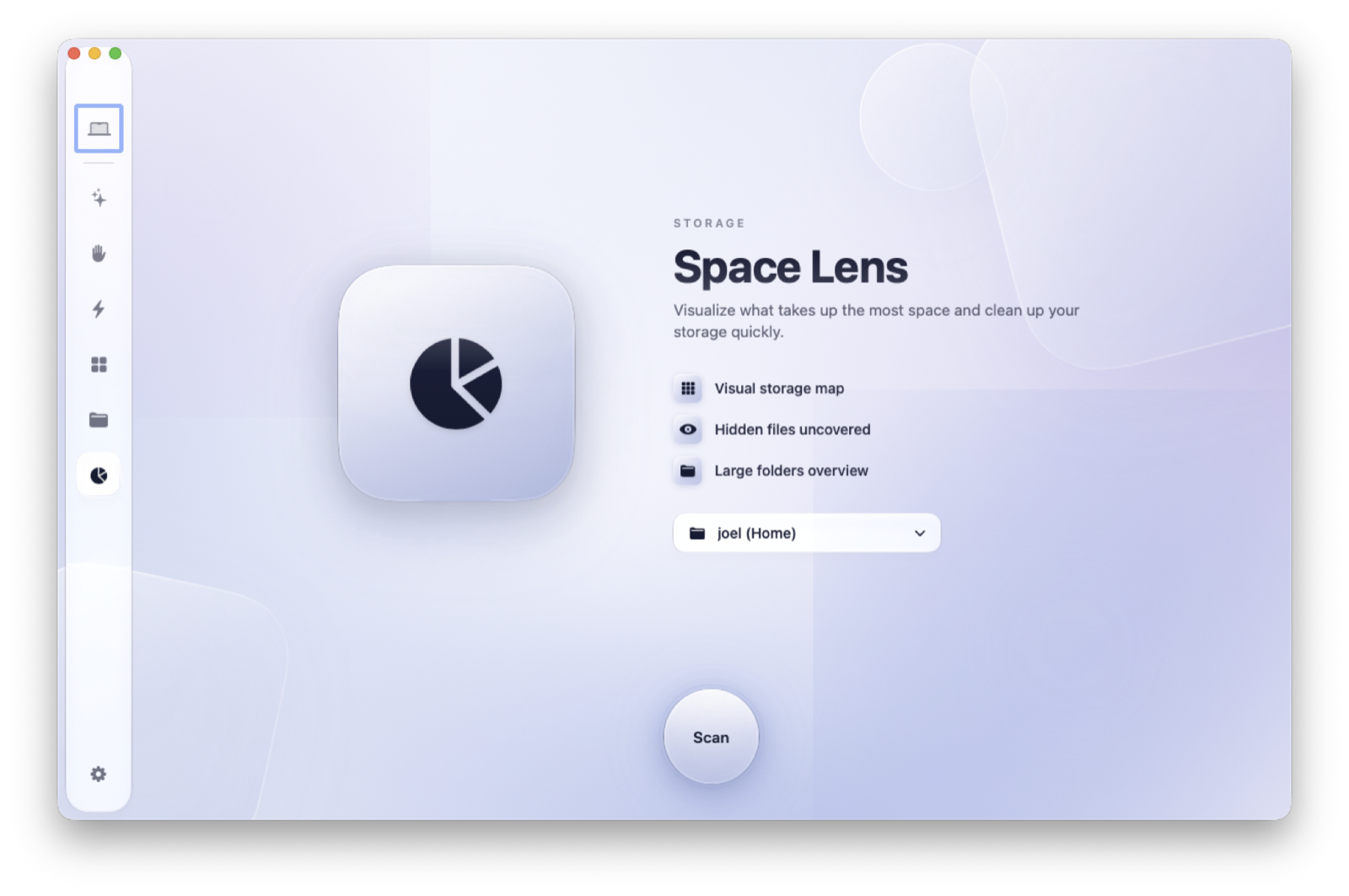 Space Lens in Cleanable